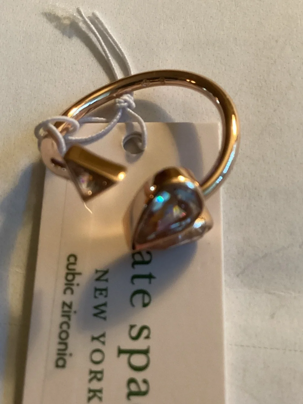Kate Spade Adjustable Ring Heart and Arrow Beautiful!